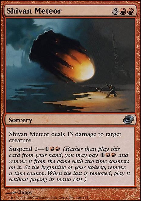 Featured card: Shivan Meteor