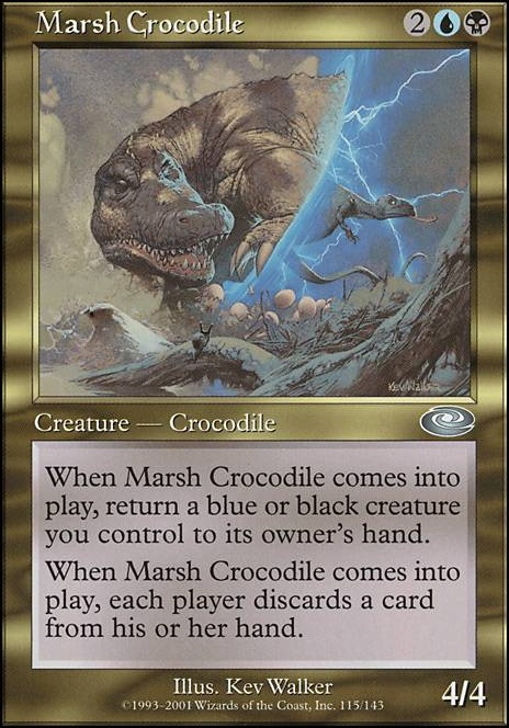 Featured card: Marsh Crocodile