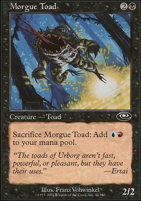 Featured card: Morgue Toad