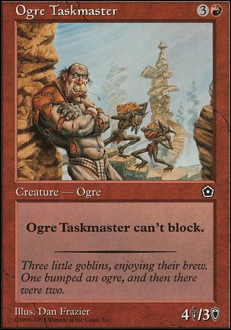 Ogre Taskmaster feature for Four Little Goblins