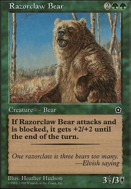 Featured card: Razorclaw Bear