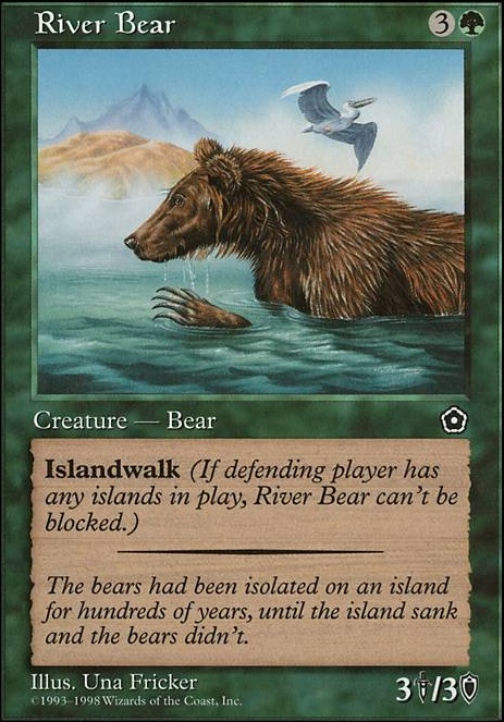 Featured card: River Bear