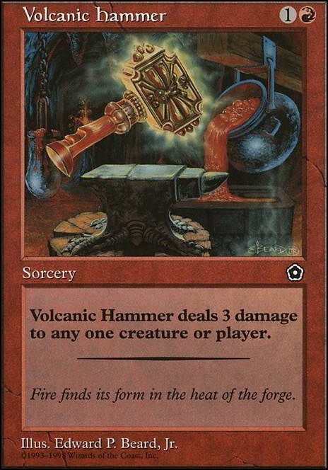 Featured card: Volcanic Hammer