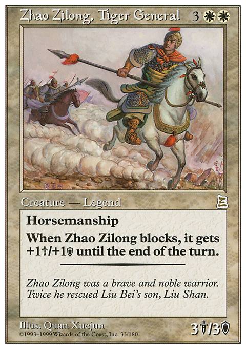 Commander: Zhao Zilong, Tiger General