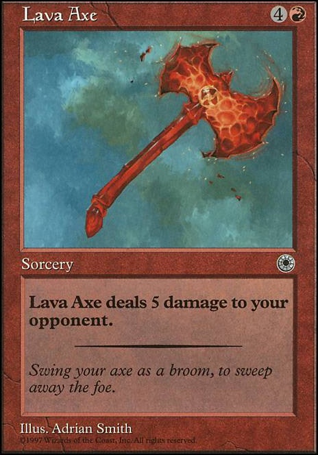 Featured card: Lava Axe