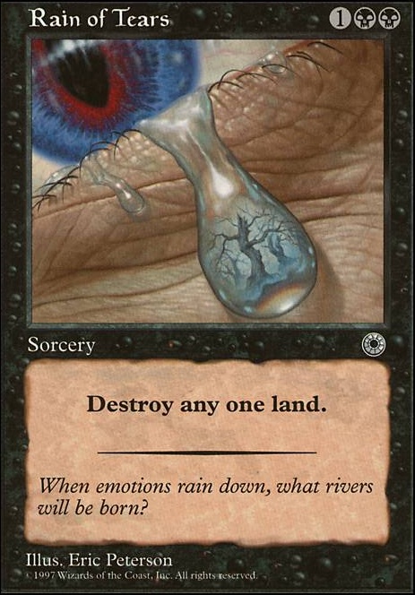 Rain of Tears feature for B/R Land Destruction