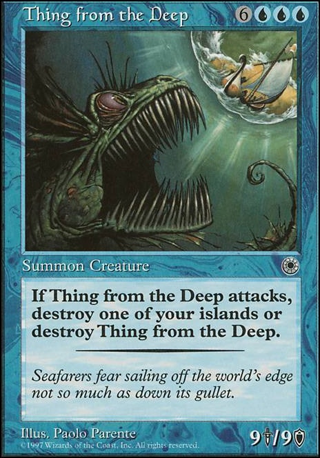 Featured card: Thing from the Deep