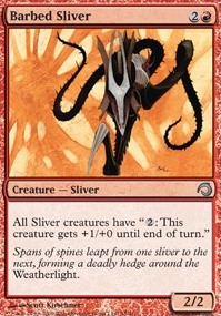 Barbed Sliver feature for Vixen's Sliver Deck - Upgraded