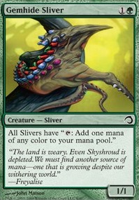 Featured card: Gemhide Sliver