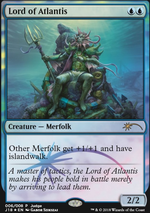 merfolk tribal (Commander / EDH MTG Deck)