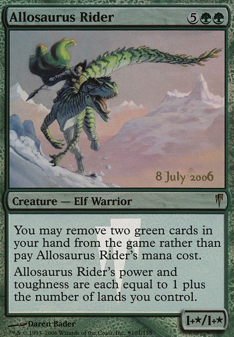 Featured card: Allosaurus Rider