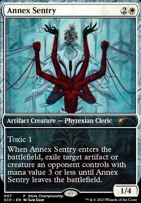 Annex Sentry feature for Pioneering Phyrexia