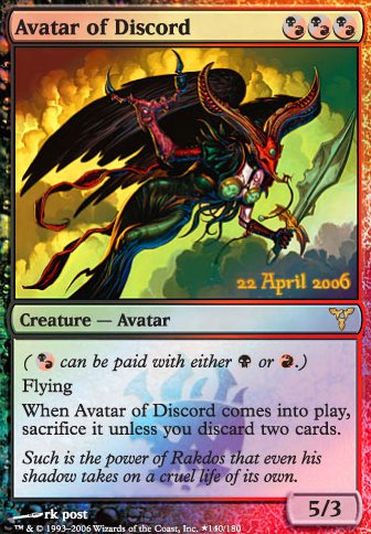 Featured card: Avatar of Discord