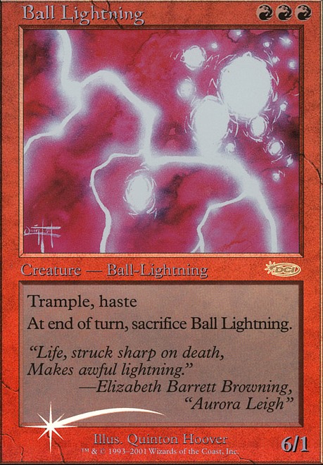 Ball Lightning feature for Lightning Cajones