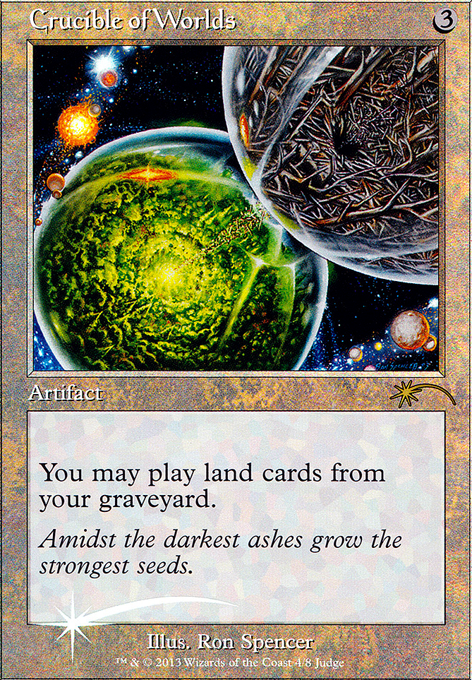 Featured card: Crucible of Worlds