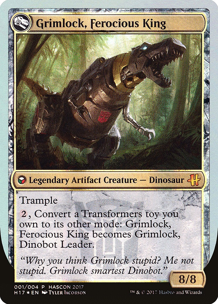 Featured card: Grimlock, Ferocious King