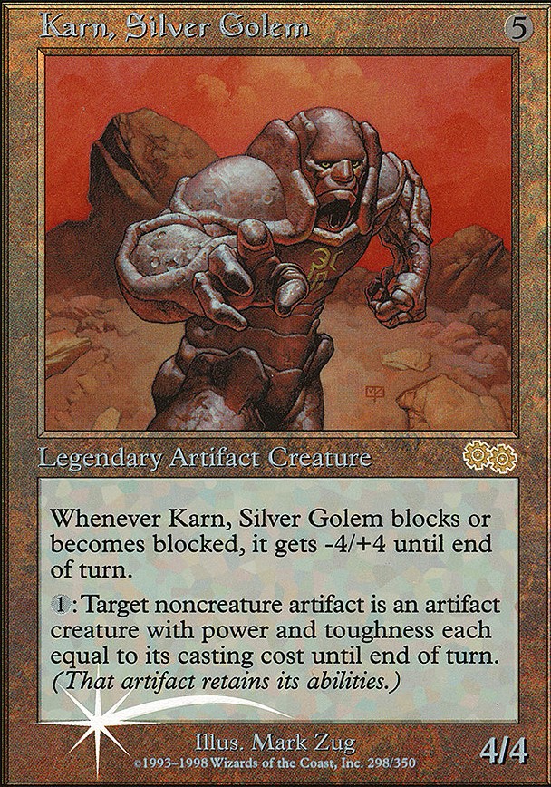 Karn, Silver Golem feature for Karn on the Cob