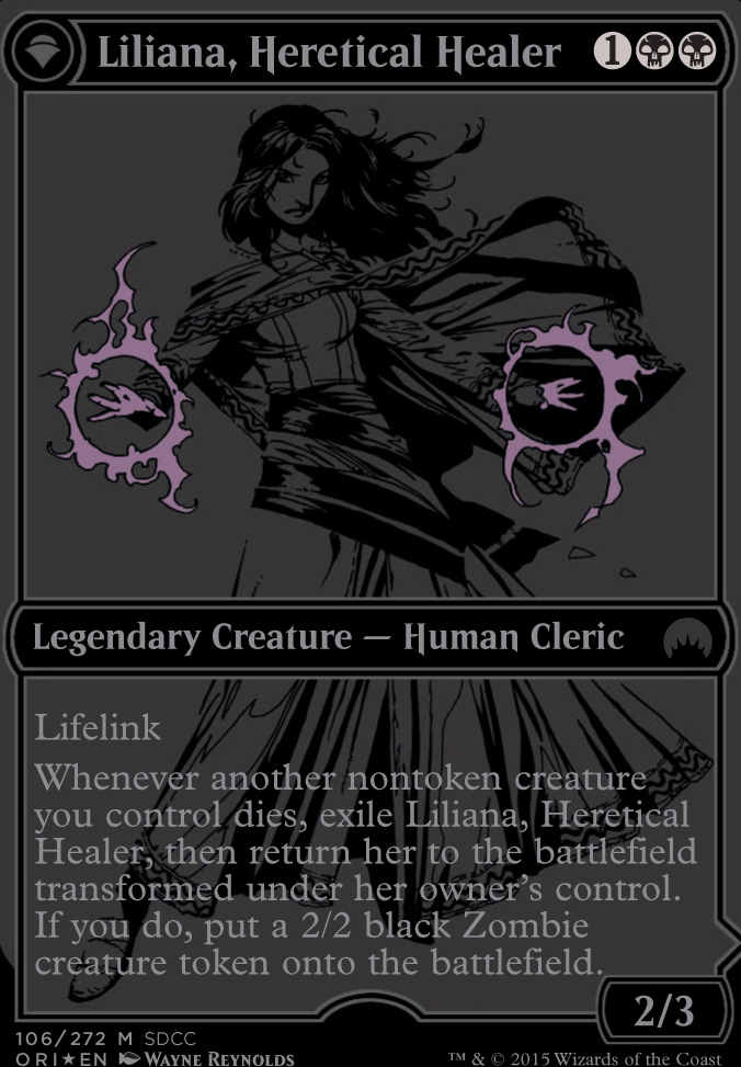 Featured card: Liliana, Heretical Healer