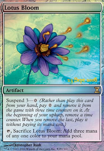 Featured card: Lotus Bloom