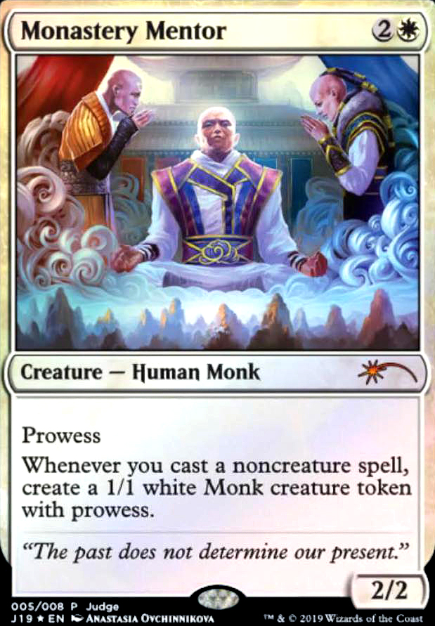 Monastery Mentor feature for Off meta cards? Kind of, Off Meta Deck? MAYBE