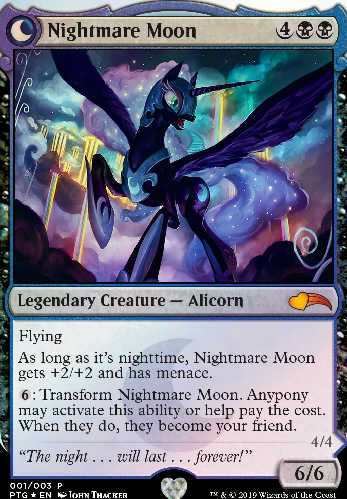 Nightmare Moon feature for Hard bargain.