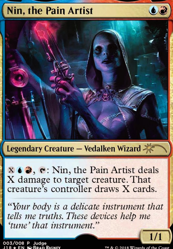 Featured card: Nin, the Pain Artist