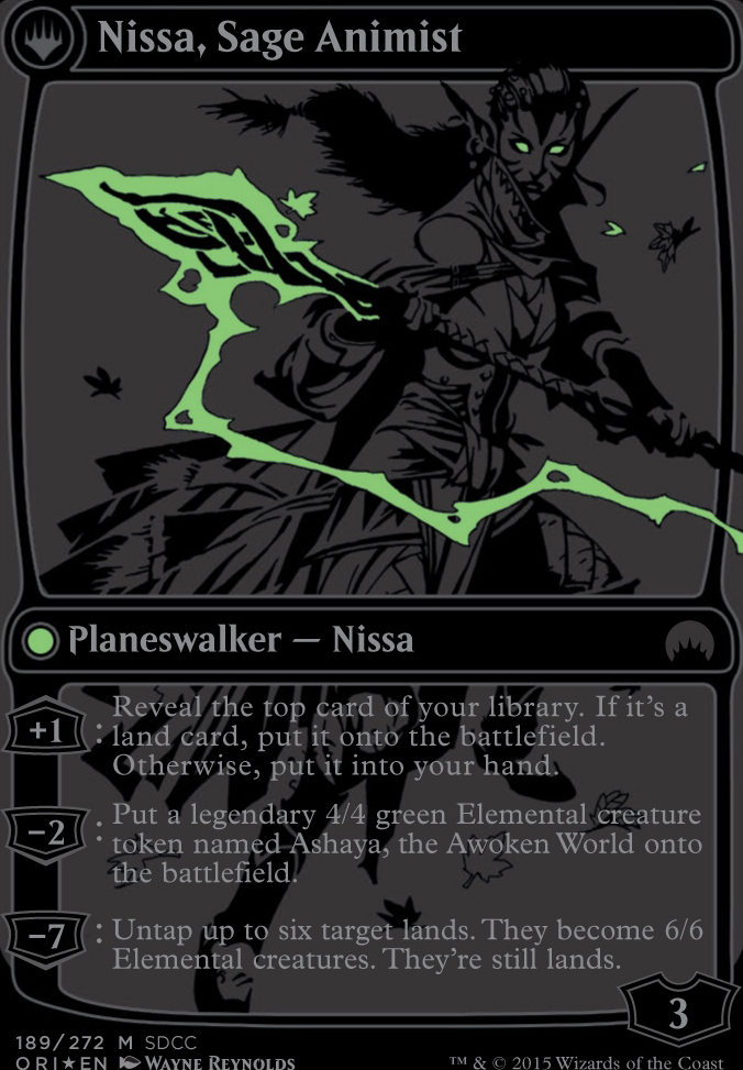 Featured card: Nissa, Sage Animist