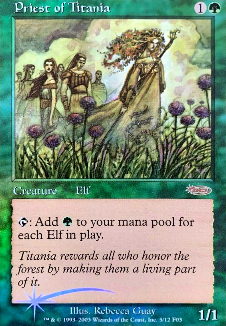 Featured card: Priest of Titania