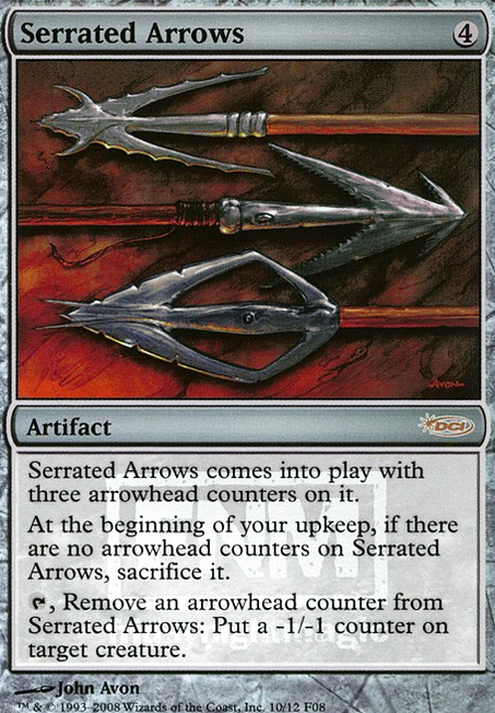 Serrated Arrows