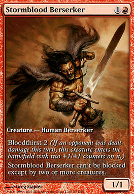 Featured card: Stormblood Berserker