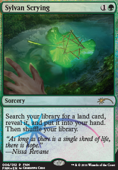 Sylvan Scrying feature for Golos Lands Tribal
