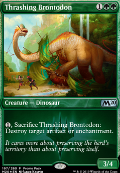 Featured card: Thrashing Brontodon