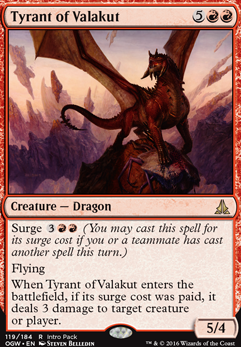 Featured card: Tyrant of Valakut