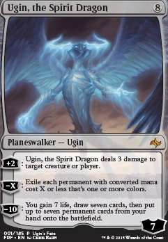 Ugin, the Spirit Dragon feature for Duel: A Commander Variant