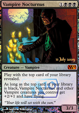 Vampire Nocturnus feature for Bump In The Night (Mono Black Vampires)