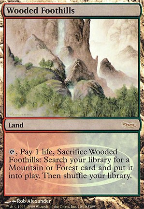 Featured card: Wooded Foothills