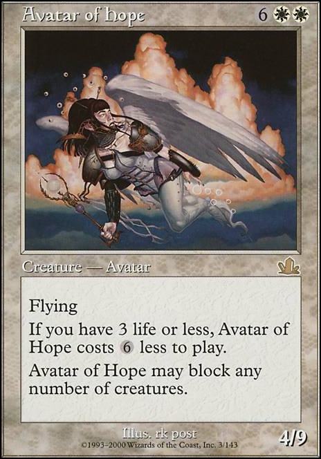 Featured card: Avatar of Hope