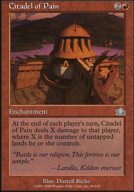 Featured card: Citadel of Pain