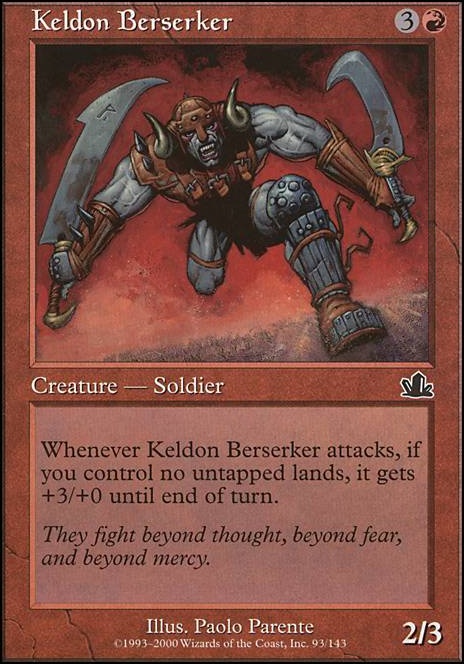 Featured card: Keldon Berserker