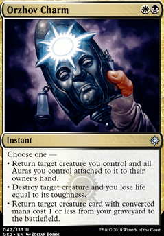 Orzhov Charm feature for Orzhov Syndicate