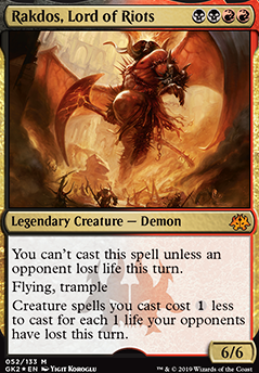 Rakdos, Lord of Riots feature for Fiery Necromancy