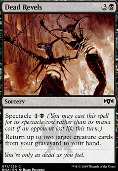 MTG Combo: Dead Revels + Skewer the Critics + Spawn of Mayhem —