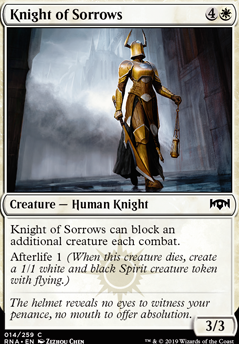 Featured card: Knight of Sorrows