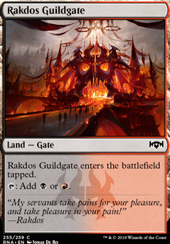Rakdos Guildgate feature for Rakdos Festival of Fire