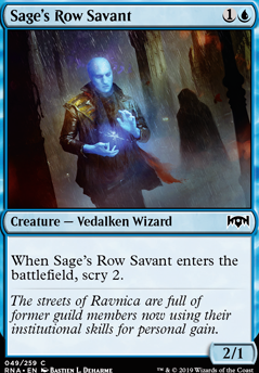 Featured card: Sage's Row Savant