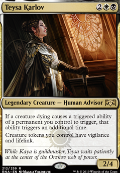 Commander: altered Teysa Karlov