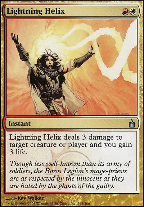 Lightning Helix feature for boros control ft. Helix