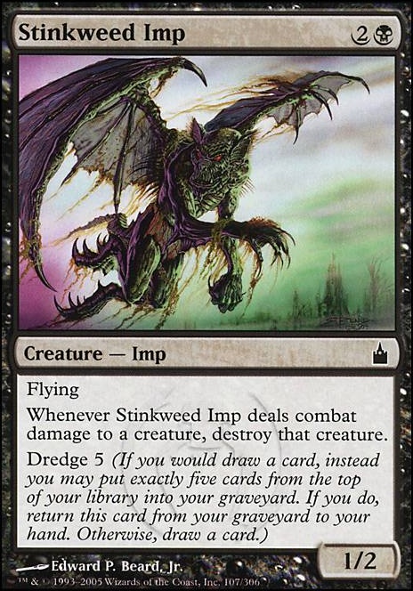Featured card: Stinkweed Imp