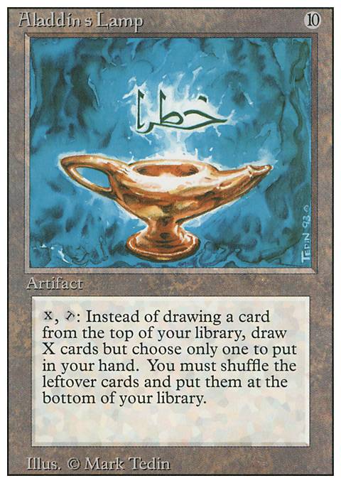 Featured card: Aladdin's Lamp