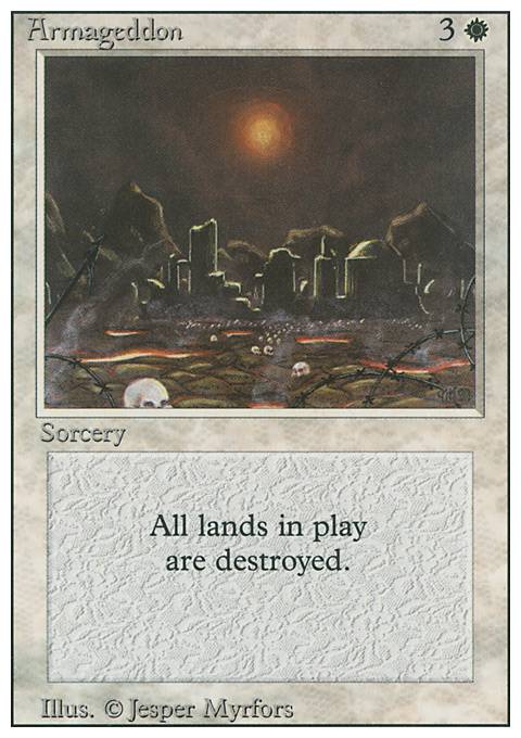 Featured card: Armageddon